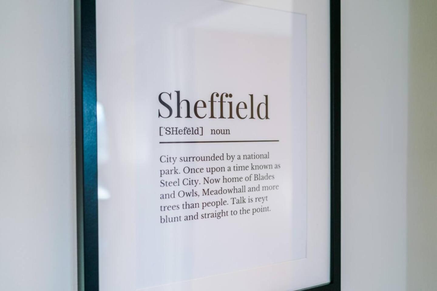 High-Spec Penthouse Central Free Parking Space Sheffield Esterno foto
