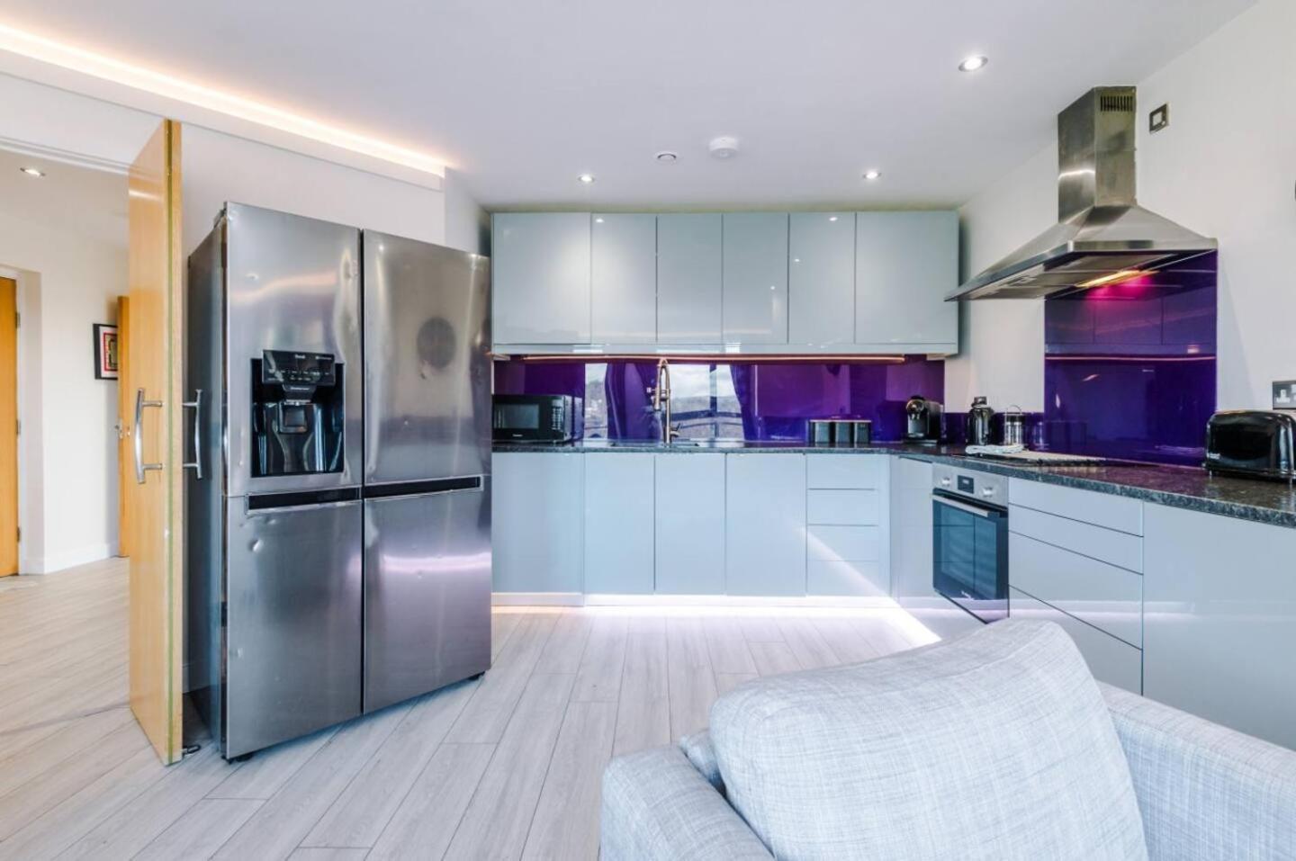 High-Spec Penthouse Central Free Parking Space Sheffield Esterno foto